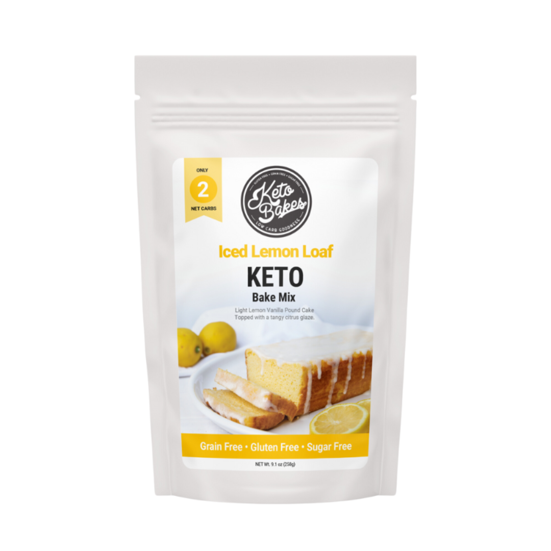 Iced Lemon Loaf Mix - 2g net carb