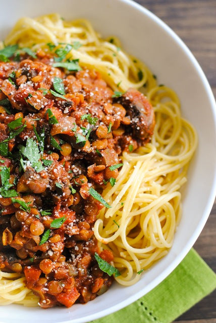 Lentil & Mushroom Ragu