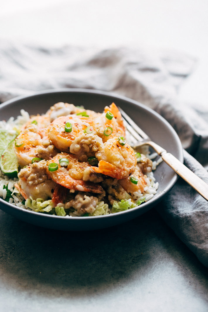 Lighter Honey Walnut Shrimp