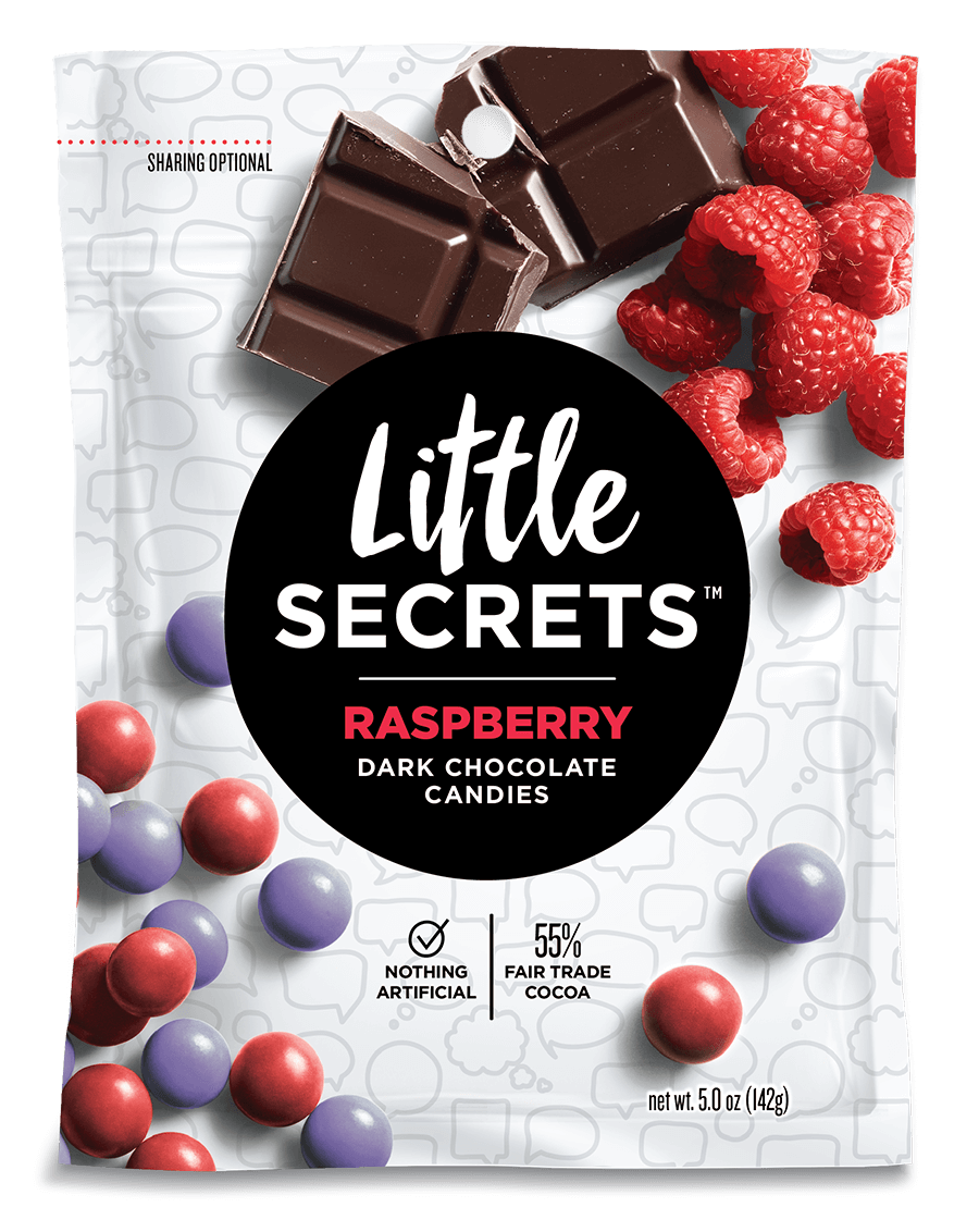 Little Secrets Dark Chocolate Raspberry - 12 - 1.5 Ounce Packs