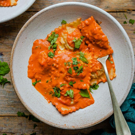 Square Lobster Ravioli - 1 lb - 10/Case