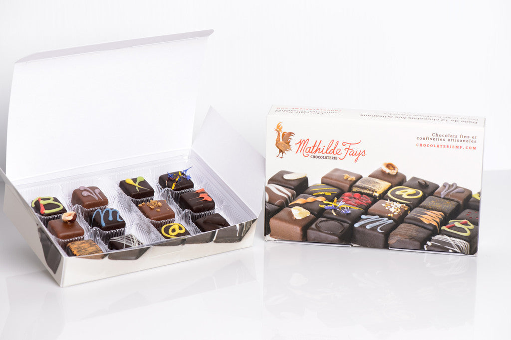 12 Piece Chocolate Taste Discovery Box