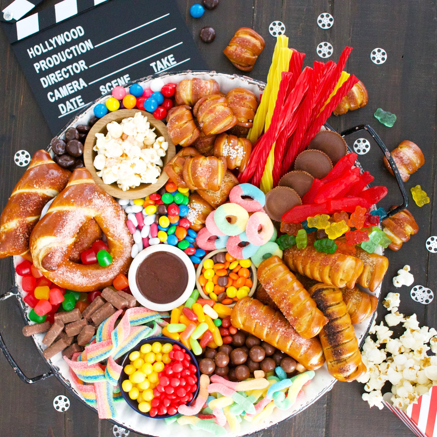 MOVIE NIGHT SNACK PACK - Artisanal Soft Pretzels, Mustard & Salt