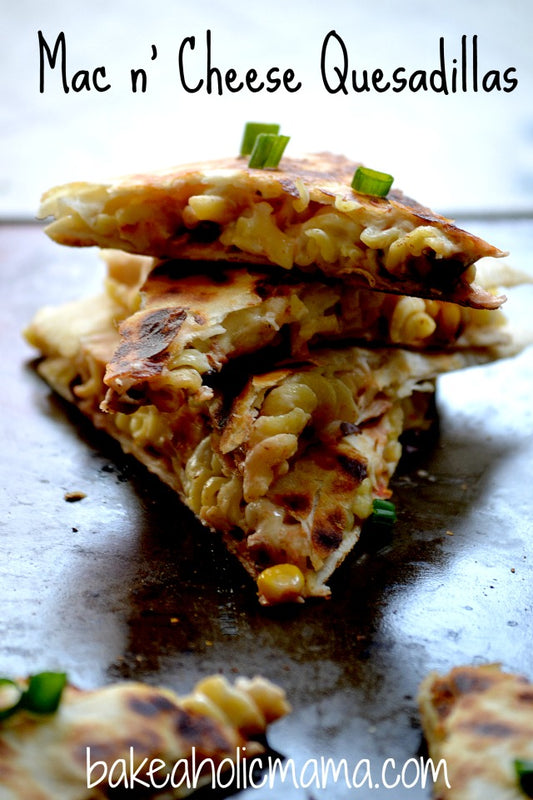 Macaroni and Cheese Quesadillas