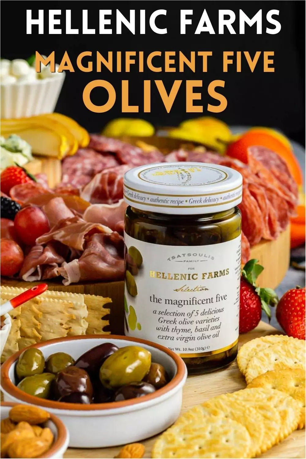 The Magnificent Five - Greek Olive Varieties - 6 Pack