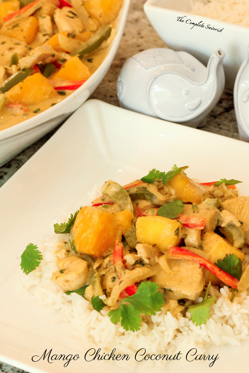 Mango Chicken Coconut Curry