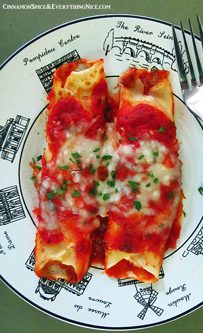 Crepese Style Manicotti