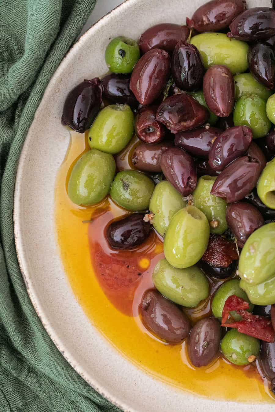 Kalamata Greek Olives - Whole - 6 Pack
