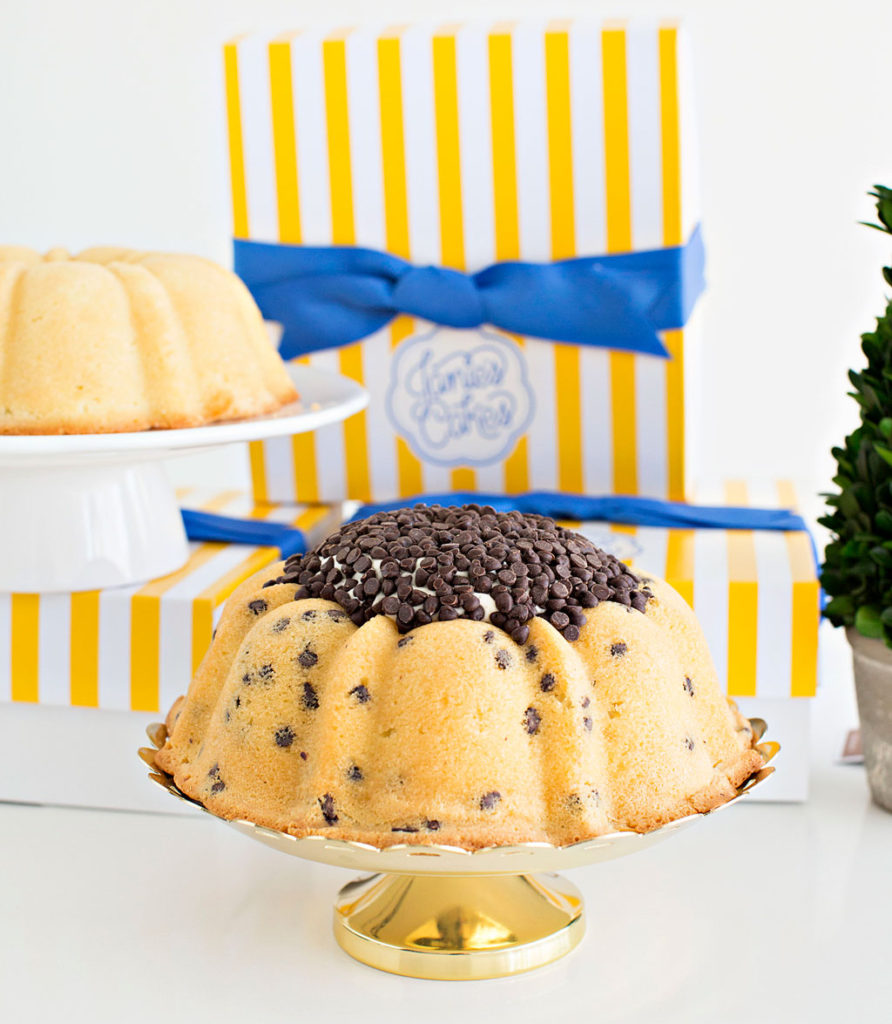 Velvet Jane - A Cream Cheese Pound Cake with a Twist