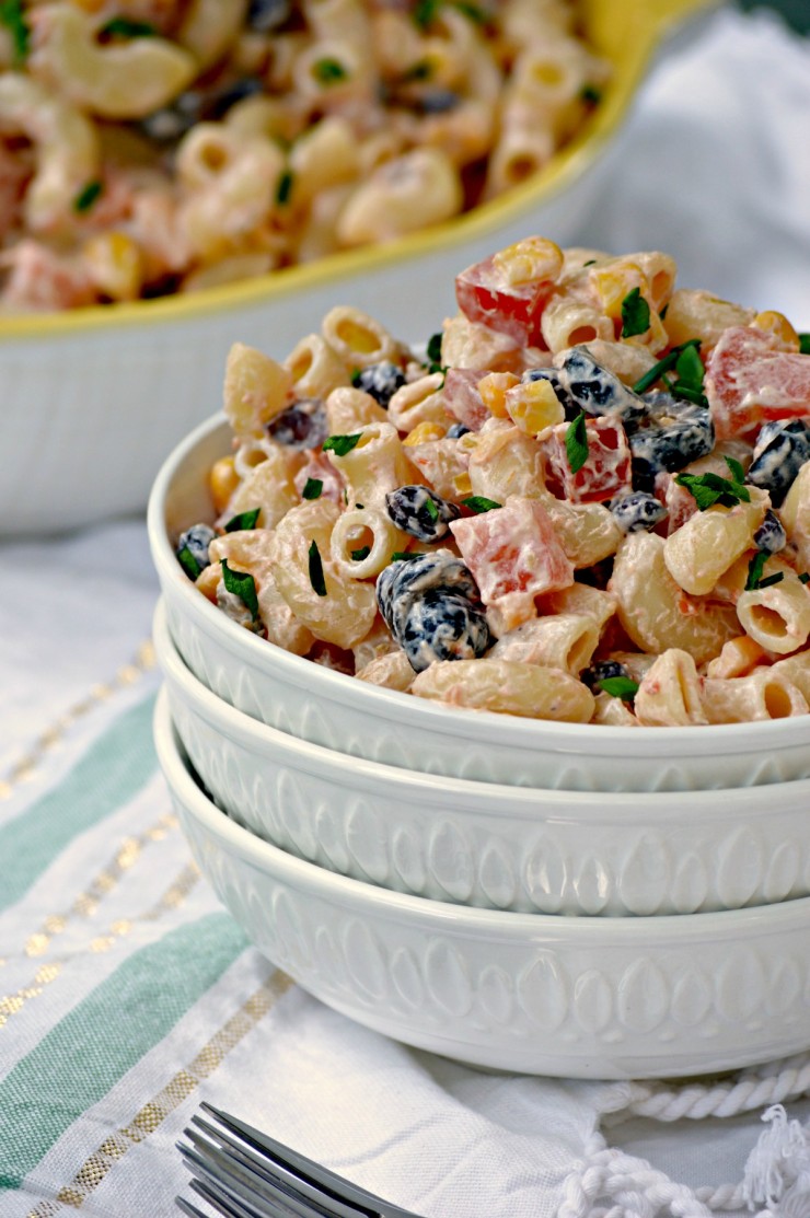 Mexican Macaroni Pasta Salad