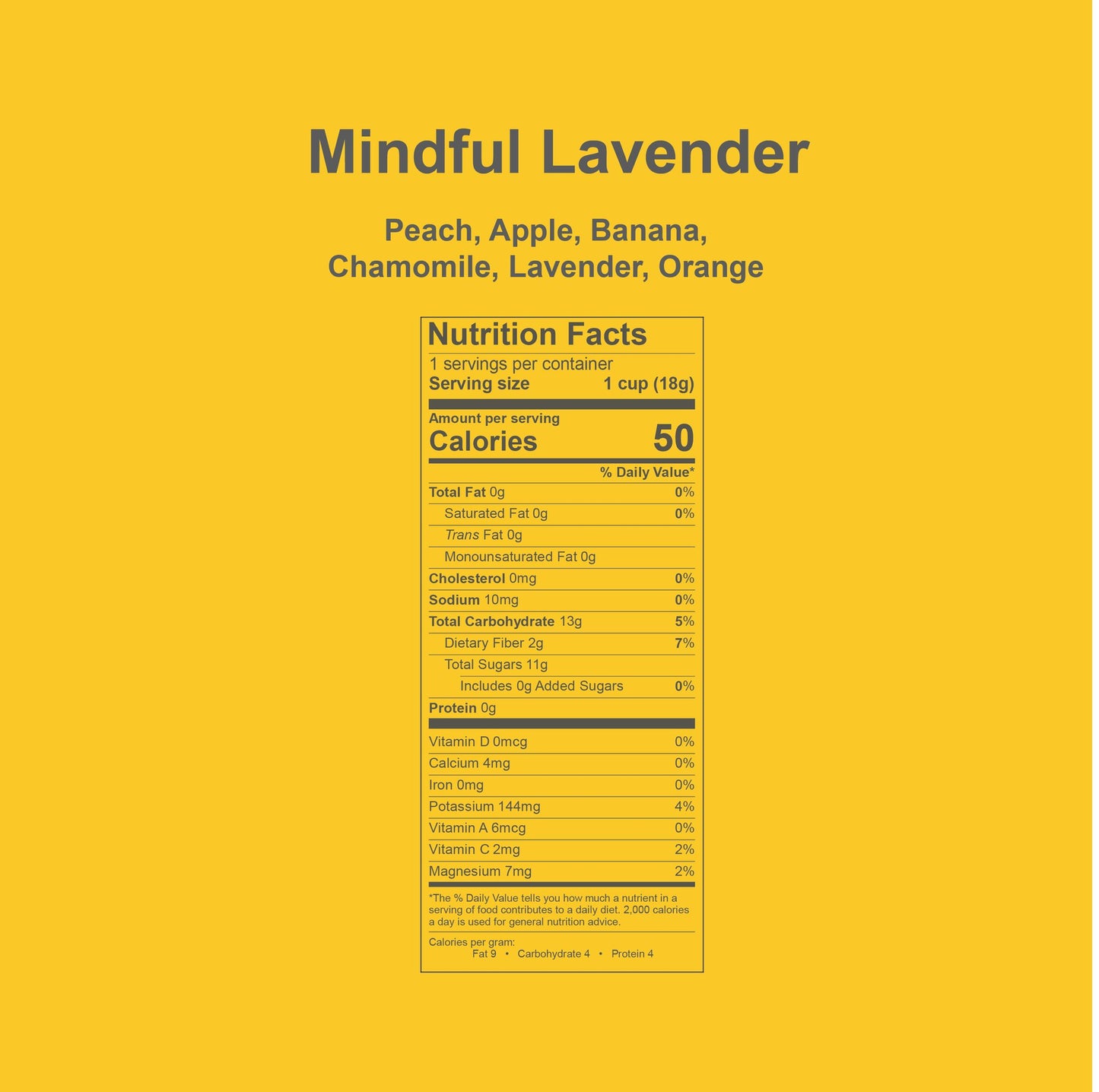 Mindful Lavender (Edible Fruit Tea) - 6 packs