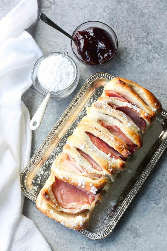 Monte Cristo Pull Apart Bread