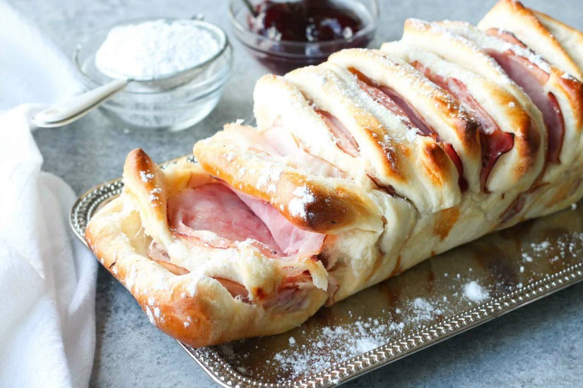 Monte Cristo Pull Apart Bread