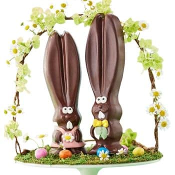 Mr. & Mrs. Ears Milk Chocolate Easter Bunnies