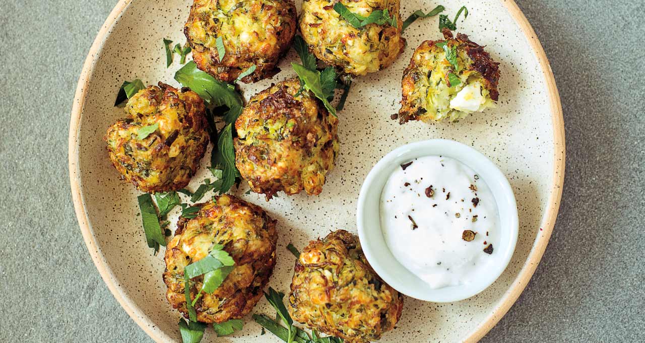 Zucchini Fritters - 36 pieces per tray