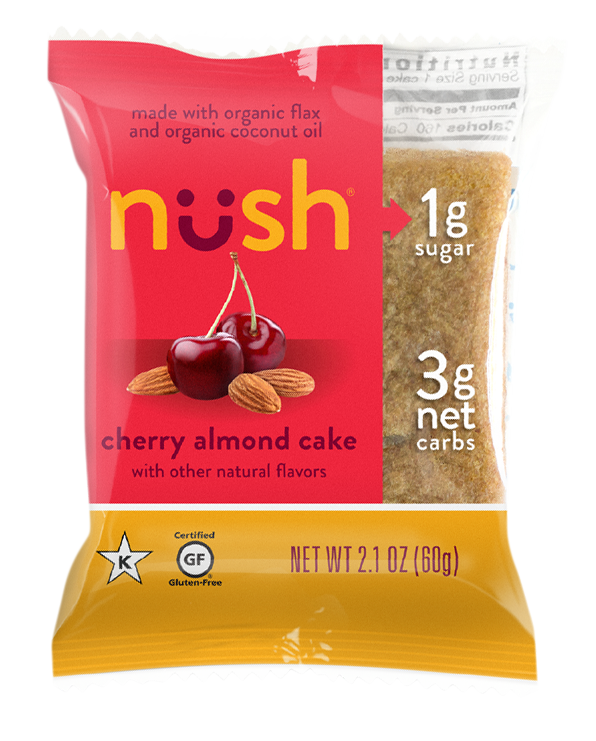 Cherry Almond Cake (Pack of 6) - Nush Foods