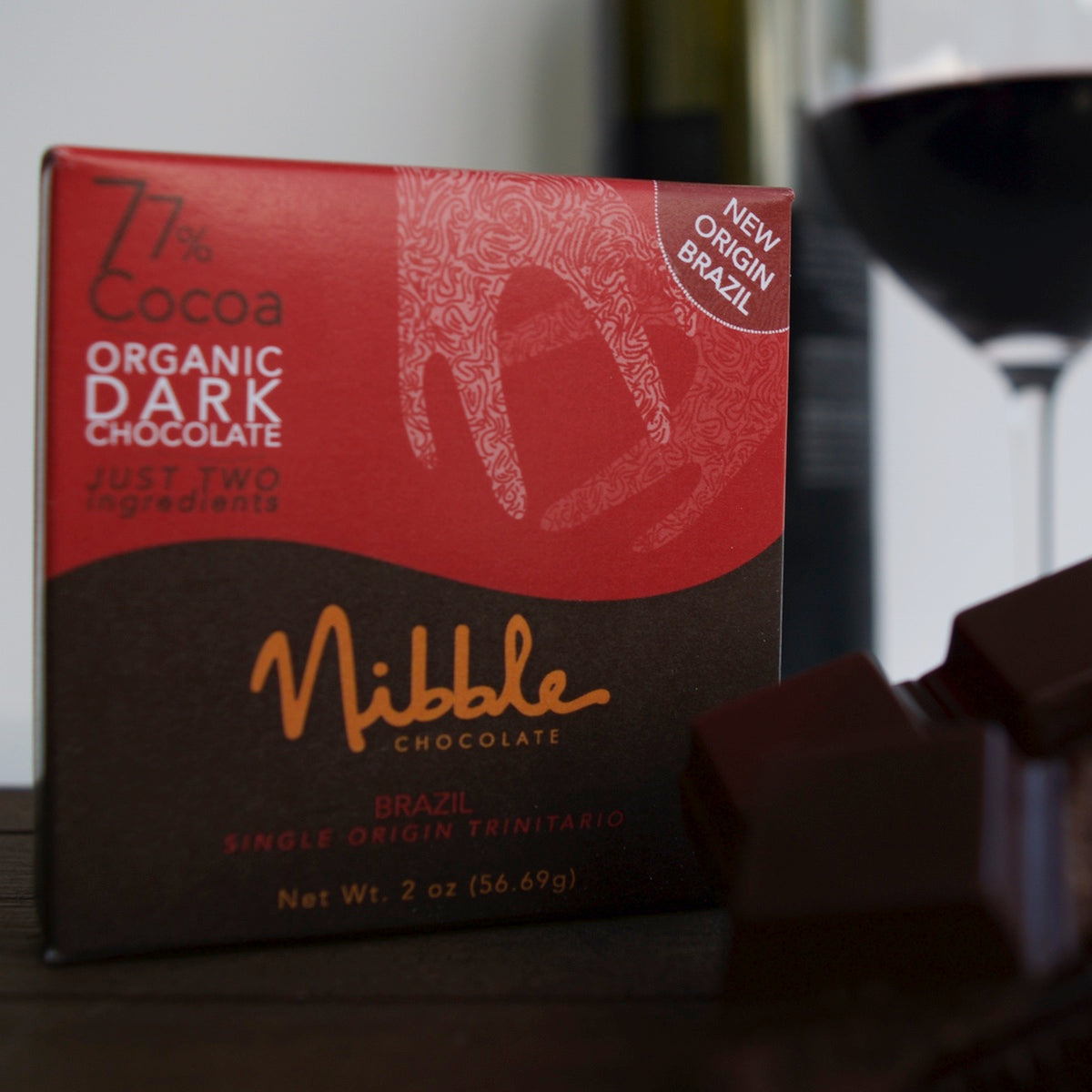 Four Bar Flight 77% Organic Dark Chocolate