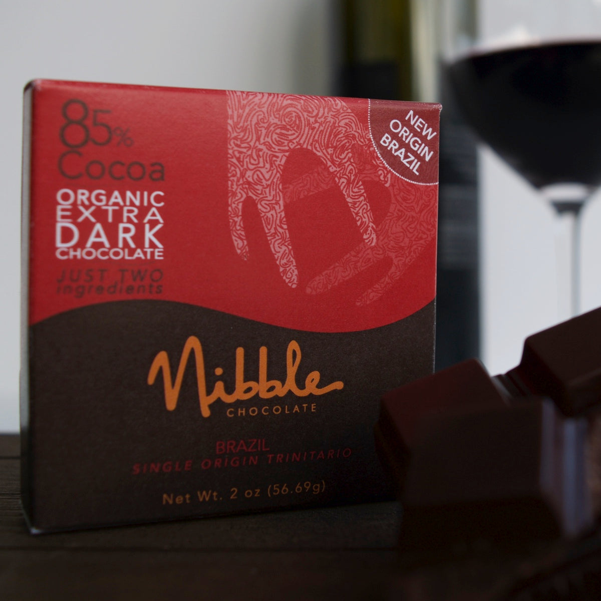 Four Bar Flight 85% Organic Extra Dark Chocolate