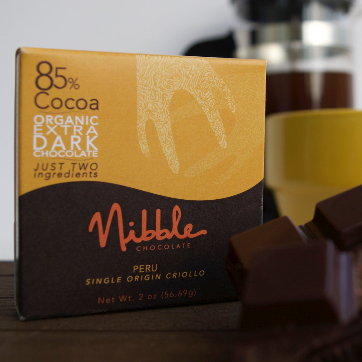 Four Bar Flight 85% Organic Extra Dark Chocolate