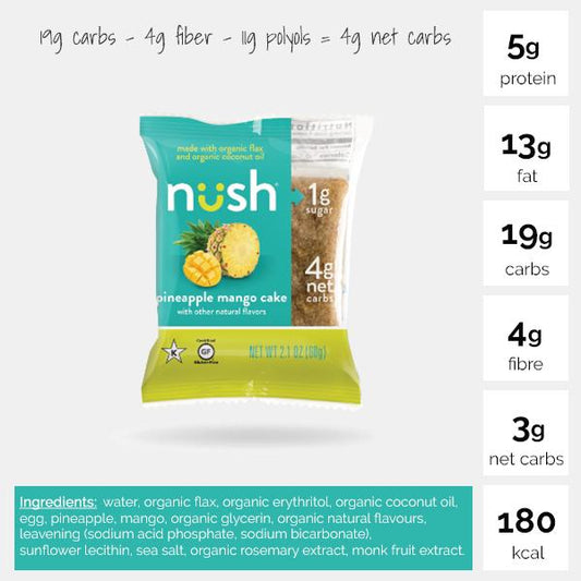 Pinapple Mango Cake (Pack of 6) - Nush Foods