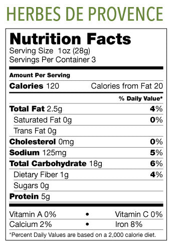 Quinoa Puffs, Herbes de Provence (3oz)