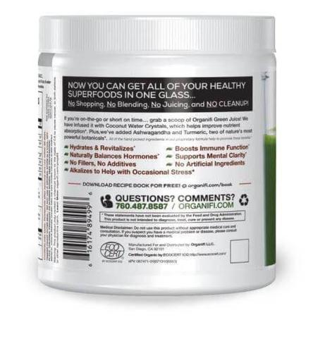 ORGANIFI GREEN JUICE PLUS RED JUICE BUNDLE