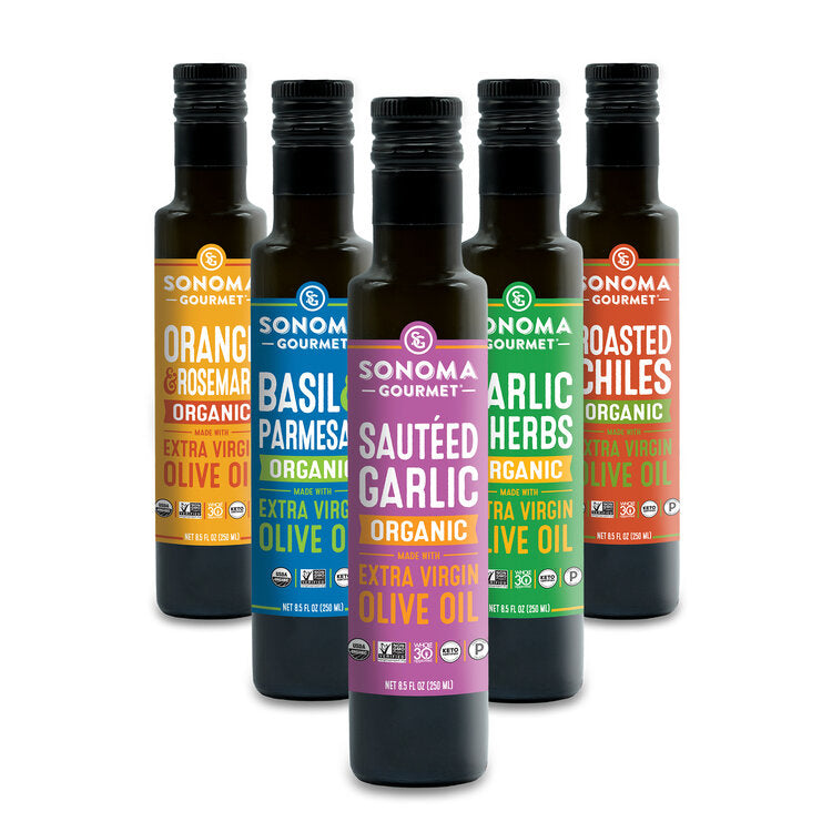 BASIL PARMESAN OLIVE OIL - Non-GMO, Paleo, Keto, Gluten Free