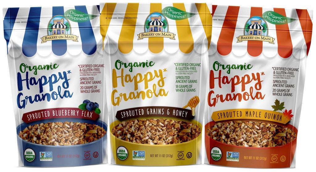 Organic Happy Granola Sprouted Grains & Honey