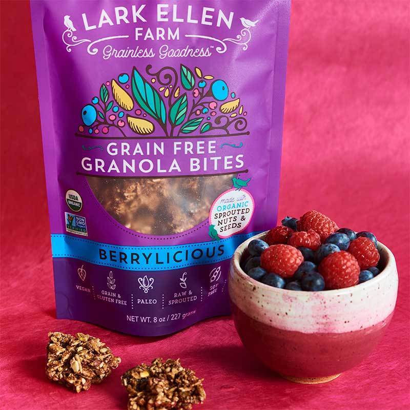 BERRYLICIOUS SPROUTED GRANOLA - 3 Pack - Gluten Free, Grain Free
