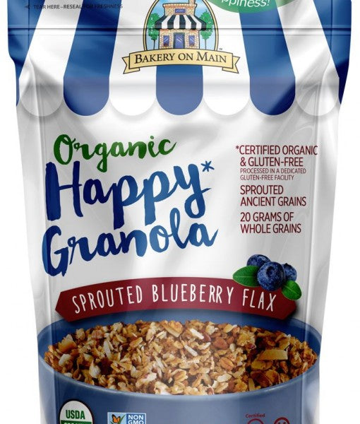 Organic Happy Granola Sprouted Blueberry Flax