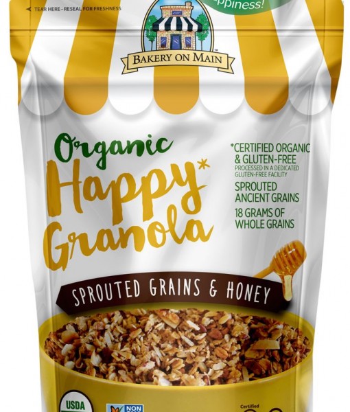 Organic Happy Granola Sprouted Grains & Honey
