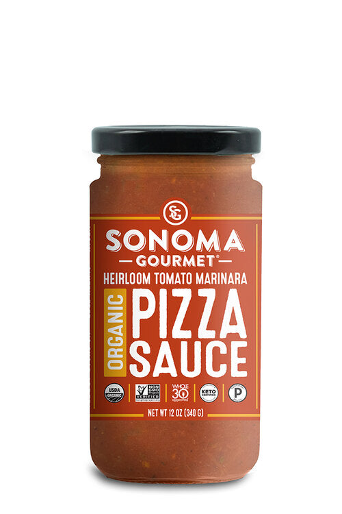 HEIRLOOM TOMATO PIZZA SAUCE - Organic, Keto, Gluten Free