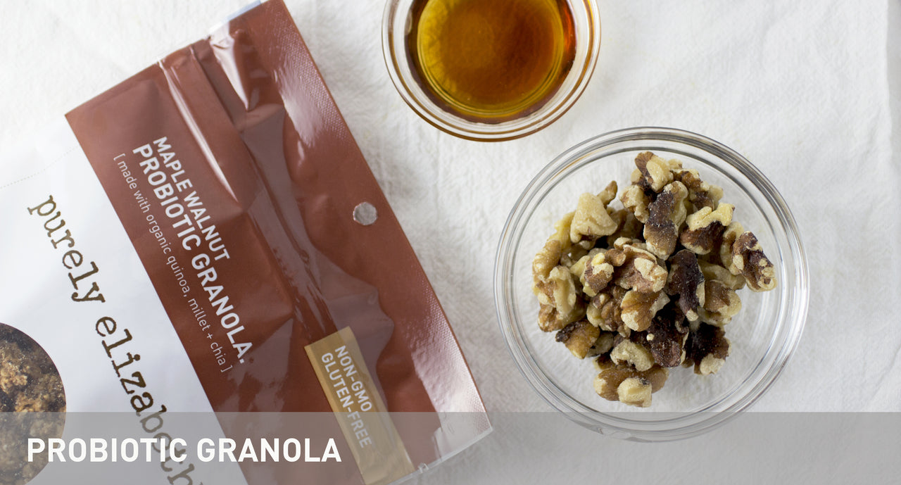 MAPLE WALNUT PROBIOTIC GRANOLA