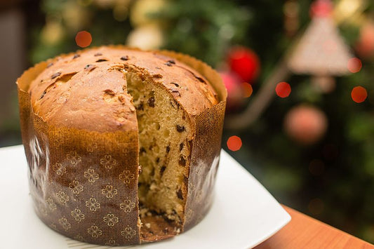 Traditional Panettone Christmas Cake
