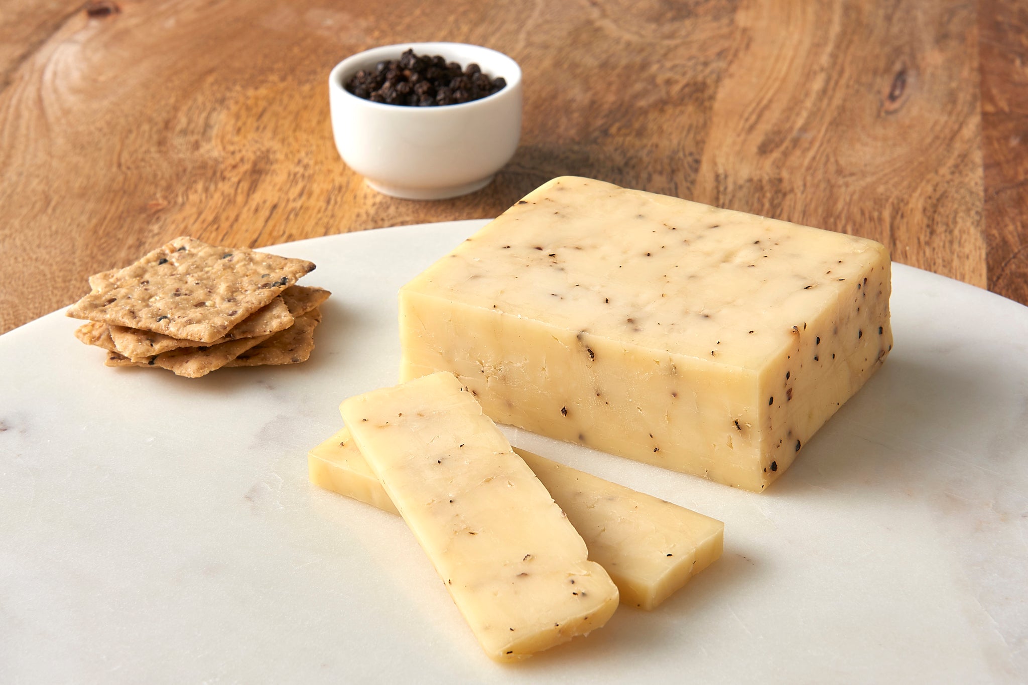 Peppercorn Cheddar – The Table Gourmet
