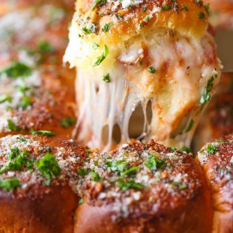 Pizza Sliders with Tomato, Basil & Garlic Sauce - 1 Dozen