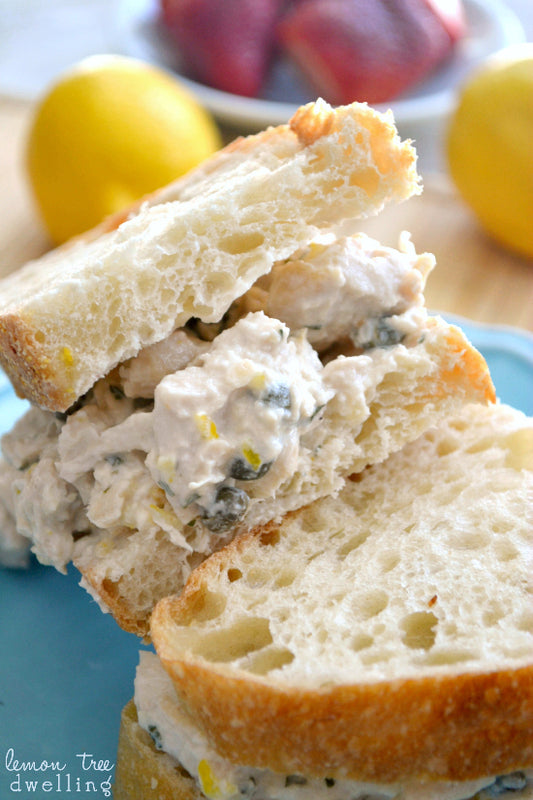 Lemon Piccata Chicken Salad