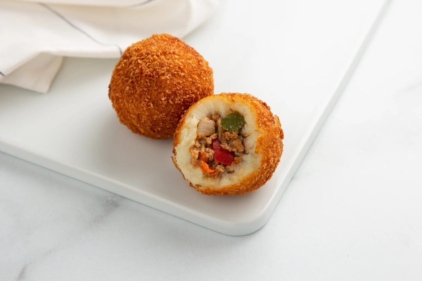 Cuban Style Potato Ball® - Unbaked/Frozen - 1 Dozen