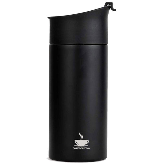 Coast Roast Portable French Press Coffee Tumbler– Brew Organic Coffee Anywhere