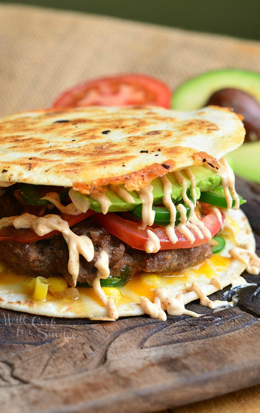 QUESADILLA BURGER