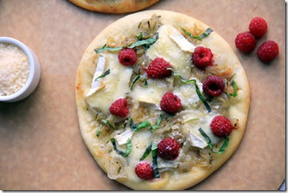 Raspberry & Brie Flatbreads