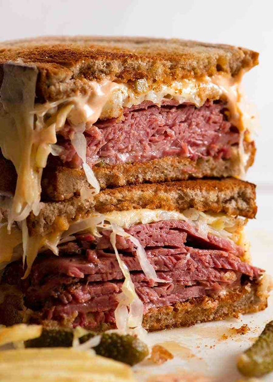 White Reuben Bread Loaf, 11" - 8/Case