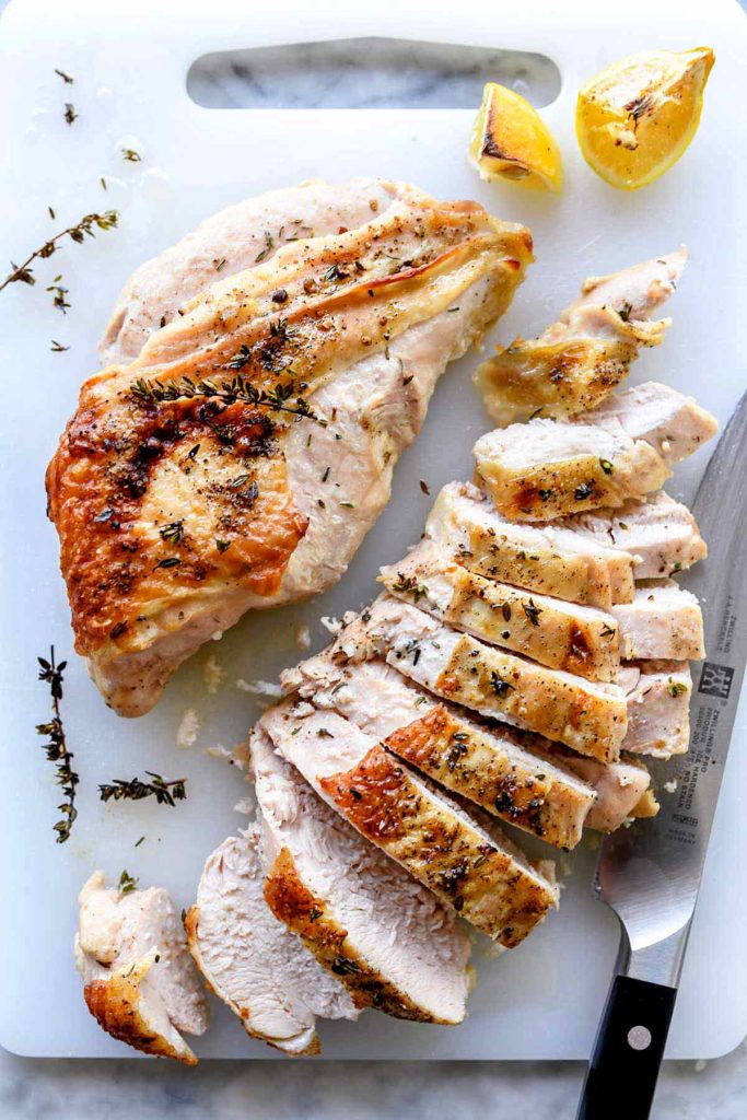 ORGANIC BONE-IN SKIN-ON TURKEY BREAST - 4 to 6 lbs