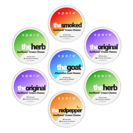 Sunflower Cream Cheese Savory Pack - includes 7