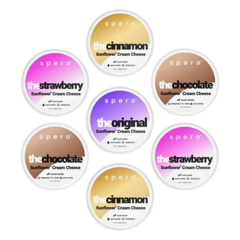 Sunflower Cream Cheese Sweet Pack - includes 7