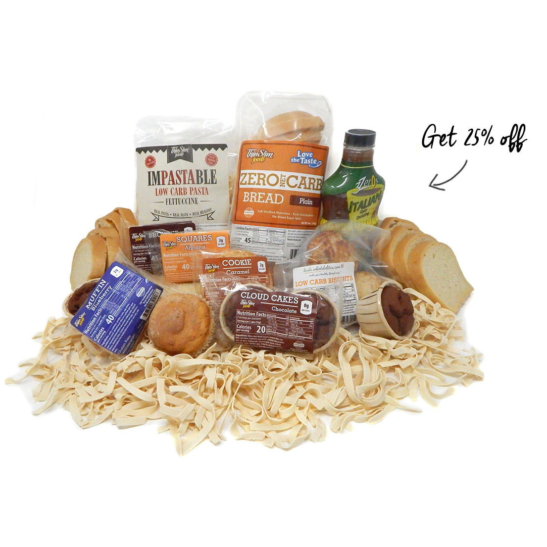 ThinSlim Foods Low Carb Sampler Pack