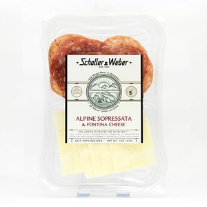 Schaller & Weber™ Uncured Beef Salami and Butterkase Snack