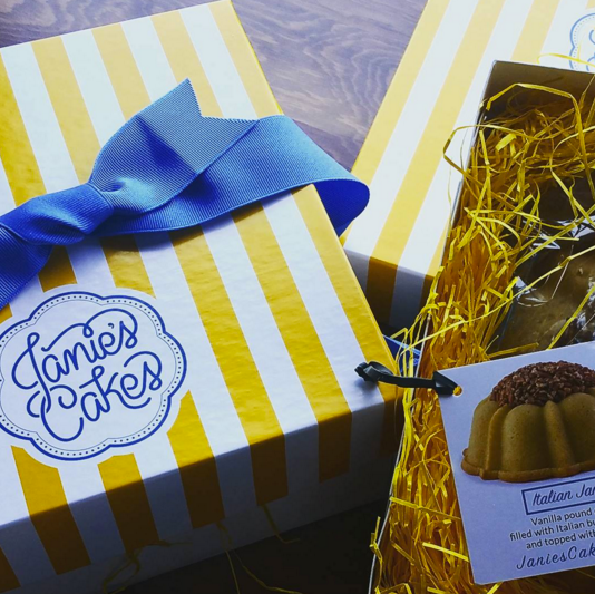 Velvet Jane - A Cream Cheese Pound Cake with a Twist