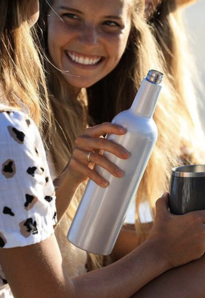 WINESULATOR™ 25OZ WINE CANTEEN | LIGHT OLIVE V2.0