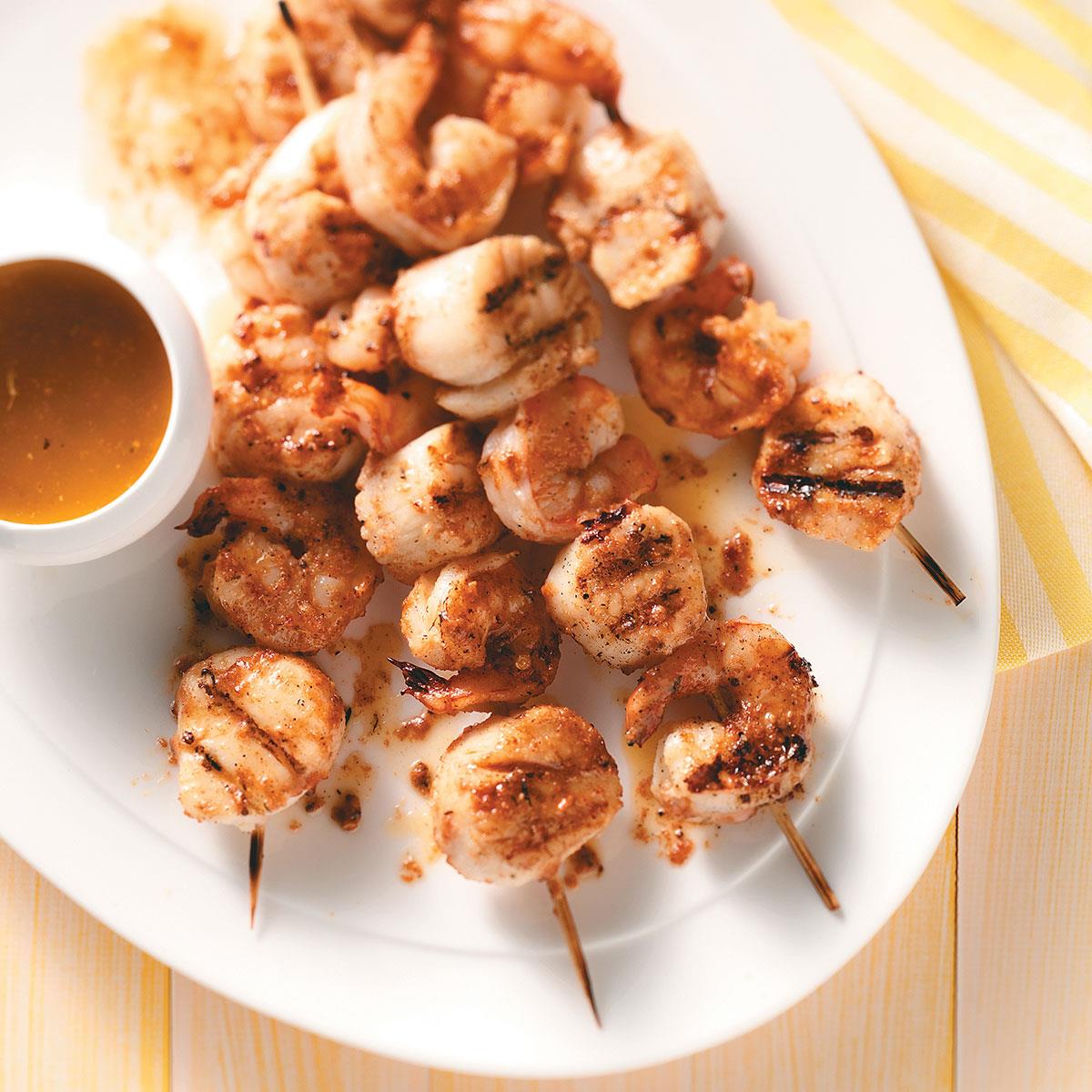Shrimp & Scallop Skewers - includes 3